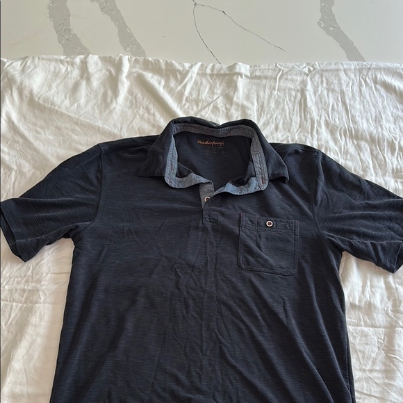 Weatherproof Blue Polo Shirt Classic Design - Picture 1 of 4